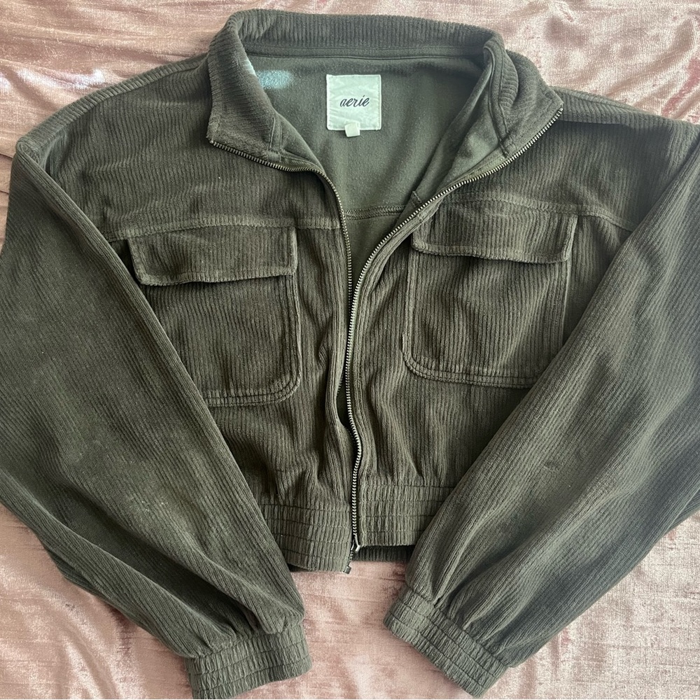Aerie Forest Green Corduroy Set